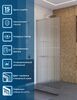 Душевая перегородка Belbagno UNO-L-1-TB-90-FL-Cr