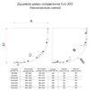 Душевой угол Veconi Evo 200 CH, 1000х800x1950, хром, прозрачное стекло