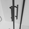 Душевой угол Veconi Evo 200 B, 1000х900x1950, черный матовый, прозрачное стекло