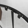 Душевой угол Veconi Evo 200 B, 1000х900x1950, черный матовый, прозрачное стекло