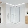 Душевой угол Veconi Evo 300 CH, 1200х800x1950, хром, прозрачное стекло