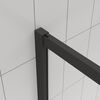Душевой угол Veconi Evo 300 B, 1100х800x1950, черный матовый, тонированное матовое стекло