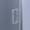Душевая дверь RGW SV-05-2 90x200 см, стекло Рисунок - матовая полоса, регулировка 880-920 мм