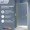 Душевая дверь RGW SV-05-2Gb 90x200 см, стекло Ribbed (Ребристое), регулировка 880-920 мм