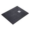 Душевой поддон WasserKraft Dill 61T06 120х80 из искусственного камня, цвет черный текстура дерево