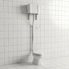 Унитаз Magliezza Retro с бачком на высокой трубе цвет хром (сидение заказывается дополнительно)