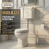 Унитаз Magliezza Retro с бачком на средней трубе цвет хром (сидение заказывается дополнительно))