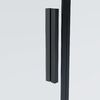 Душевая дверь Vincea Софт 2 (Soft 2) VDS-3SO2140CLB 140x200 см, профиль черный матовый. Размер регулировки 1370-1400 мм