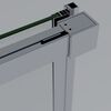 Душевая дверь Vincea Софт 2 (Soft 2) VDS-3SO2140CLG 140x200 см, профиль золото матовое. Размер регулировки 1370-1400 мм