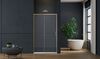 Душевая дверь Vincea Софт 2 (Soft 2) VDS-3SO2140CLG 140x200 см, профиль золото матовое. Размер регулировки 1370-1400 мм