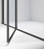 Душевая дверь Vincea Слим 8 (Slim 8mm) VDP-4SL120CLB 120x195 см, профиль черный матовый. Размер регулировки 1180-1210 мм