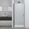 Душевая дверь Vincea Альфа (Alpha) VDP-3AL850CLGM 85x195 см, профиль вороненая сталь. Размер регулировки 830-850 мм