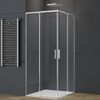 Душевой уголок Vincea Софт 2 (Soft 2) VSS-3SO2800CL, 800*800, хром, стекло прозрачное