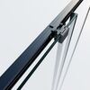 Душевой уголок Vincea Софт 2 (Soft 2) VSS-3SO2800CLB, 800*800, черный, стекло прозрачное