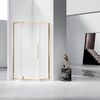 Душевой уголок Vincea Слим-Н (Slim-N) VSP-4SN100CLG, 1000*1000, брашированное золото, стекло прозрачное