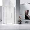 Душевой уголок Vincea Слим-Н (Slim-N) VSP-4SN900CLBN, 900*900, брашированный никель, стекло прозрачное