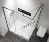 Душевой уголок Vincea Теси (Tesi) VSRW-7TS9012CL, 1200*900, хром, стекло прозрачное