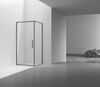 Душевой уголок Vincea Слим 8 (Slim 8mm) VSR-4SLP9010CLGM, 1000*900, вороненая сталь, стекло прозрачное