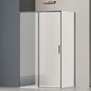 Душевой уголок Vincea Софт 2 (Soft 2) VSR-3SO29012CLGM, 1200*900, вороненая сталь, стекло прозрачное