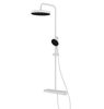 Душевая стойка Vincea Inspire VSFS-3I12TW термостатическая с изливом, 30см верх.душ, белый