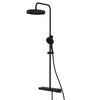 Душевая стойка Vincea Inspire VSFS-3I12TMB термостатическая с изливом, 30см верх.душ, черный
