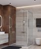Душевой уголок ZP+ZPV Inside стекло прозрачное, профиль хром, 110х90 см