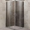 Душевой уголок BelBagno UNIQUE-A-2-75/90-C-Cr, 85х85 стекло Прозрачное