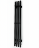 Полотенцесушитель электрический с/т Comfysan Альто-К (Alto-K) EC-4 120/18, черный ЭК