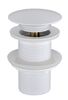 Донный клапан Boheme 612-MW MAT White (клик-клак)