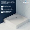 Акриловый поддон для душа с литым экраном RGW LUX/TN 90х90