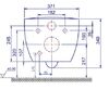 Унитаз подвесной Boheme Bianca 963-SET-2-MW Белый матовый с сиденьем Микролифт