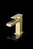 Смеситель для раковины Boheme Qubic Matt Gold 471-MG