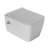 Унитаз подвесной Boheme Zen 967-SET-2-MW с биде, матовый белый, с крышкой