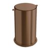 Ведро для мусора с вращающейся крышкой Brushed Bronze Boheme 10916-BRB