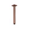 Держатель верхнего душа потолочный QUBIC COPPER BRUSHED Boheme 629-QUBIC-CB