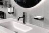 Диспенсер настенный Qubic Shine Gun Metal Boheme 10727-SGM