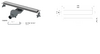 Душевой лоток Boheme Premium Linear 80см, нерж.сталь COPPER BRUSHED