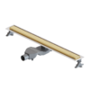 Душевой лоток Boheme Premium Linear 982-80-G золото глянец 80 см