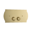 Клавиша смыва Boheme для инсталляции Geberit 300 Matt Gold 651-MG