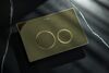 Клавиша смыва Boheme для инсталляции Geberit 300 GOLD ультраплоская 649-G