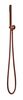 Лейка ручная UNO, штуцер, шланг BRUSHED BRONZE Boheme 422-SET-BRB