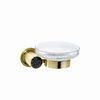 Мыльница настенная Boheme Royal Cristal 10923-G-B золото