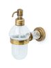 Настенный диспенсер Boheme Murano Cristal 10912-CRST-BR бронза