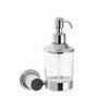 Настенный диспенсер ROYALE CRISTAL BLACK ХРОМ Boheme 10932-CR-B