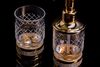 Настольный диспенсер ROYALE CRISTAL BLACK BR Boheme 10929-ROYALE-BR-B