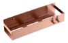 Полка подвесная + 2 крючка COPPER BRUSHED Boheme 10965-CB