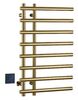 Полотенцесушитель электрический круглый сухой Boheme Uno MATT GOLD 722-MG