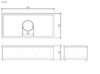 Салфетница ЗОЛОТО Crystal Luxury Options Boheme 10232