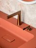 Смеситель Boheme Boheme Duo для раковины, 2х-позиционный COPPER BRUSHED 161-CB цвет медь