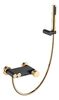 Смеситель Boheme STICK для ванны BLACK TOUCH GOLD 123-BG.2 цвет золото глянцевое
